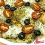 pizza al pesto