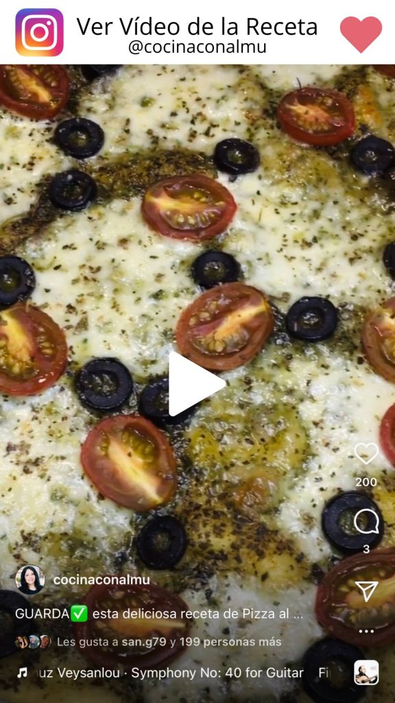pizza al pesto instagram