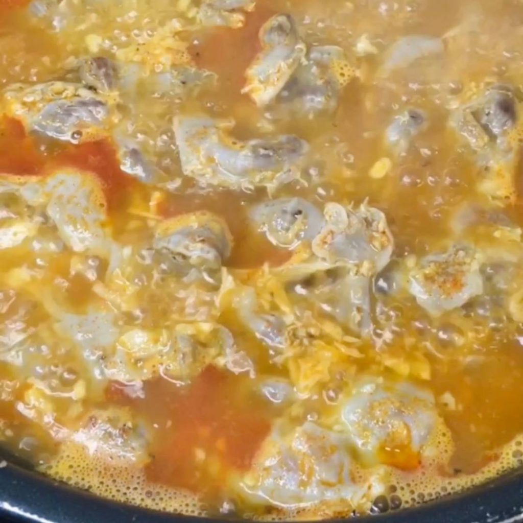 Mollejas de Pollo al Ajillo