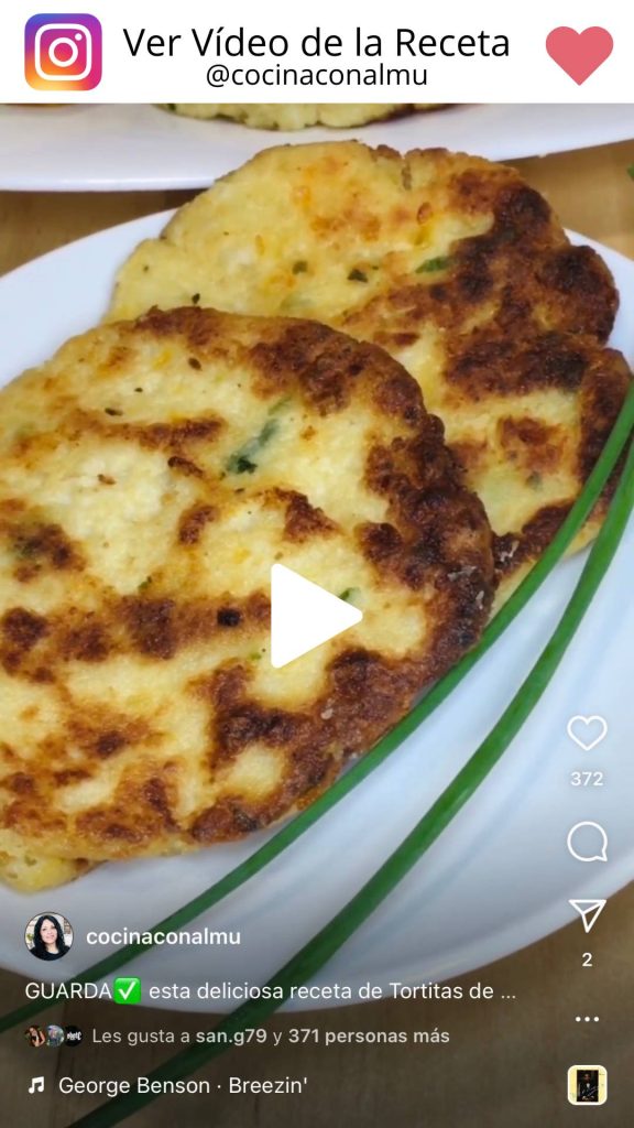 Tortitas de Coliflor con Queso